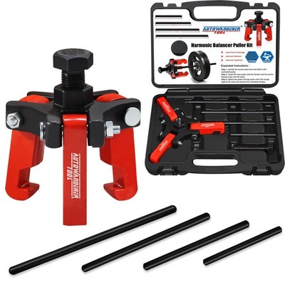 AutoWanderer Tool Harmonic Balancer Puller with Adjustable 3-Jaw Style1 