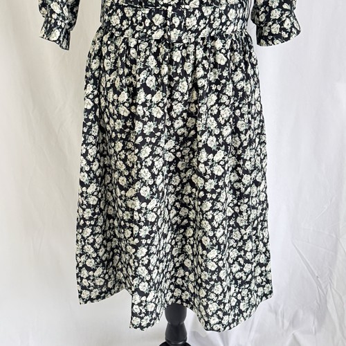 Breli Originals Floral Midi Dress Button-Down Belted Womens Size 14 Silky - Picture 4 of 21