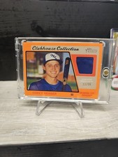 Corey Seager 2015 Topps Heritage Minor League Edition Relic Orange #'d 23/25 SP