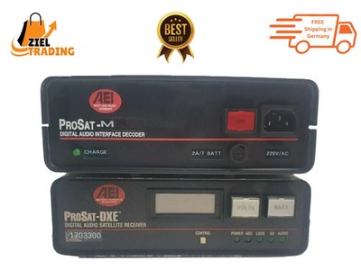 PROSAT-M Audio-Decoder & PROSAT-DXE Satellitenempfänger Digital Combo