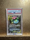 2019 PM SM Black Star FA/Venusaur & Snivy GX - Tag Team Gen PRM Col #SM229 PSA 8