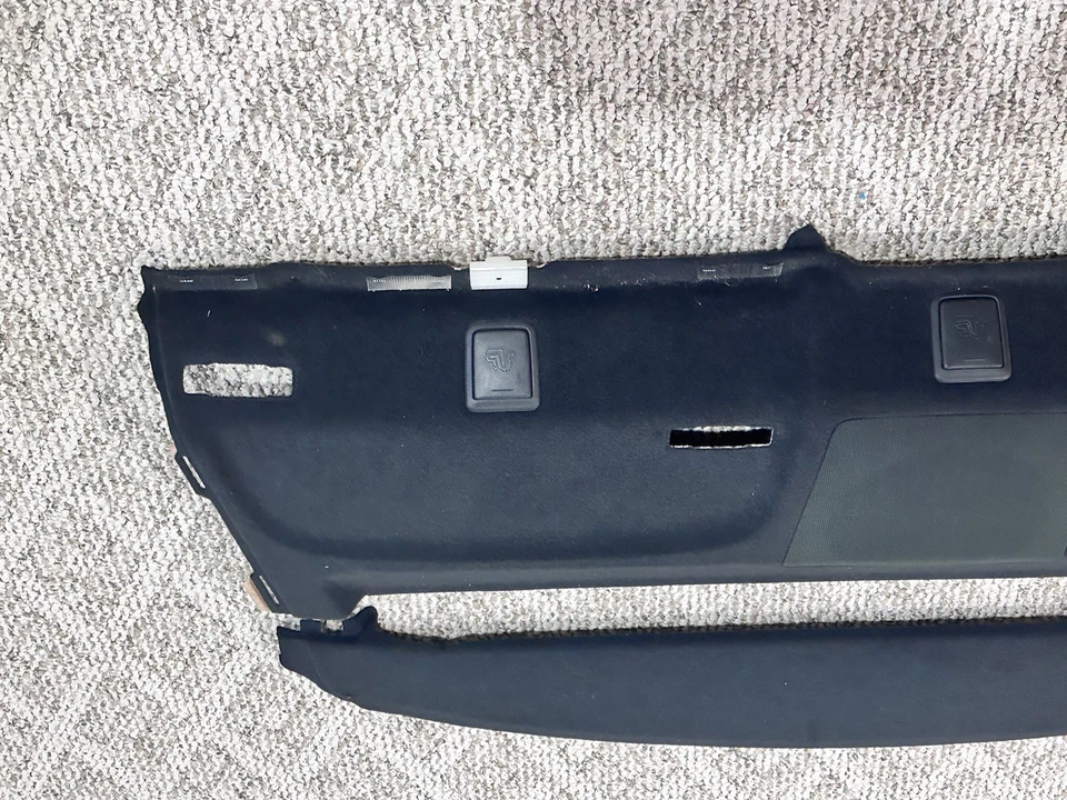 2007-2017 LEXUS LS460 LS600H FULL REAR DECK SHELF PANEL COVER BLACK CLEAN OEM 👍 Foto 3 de 4