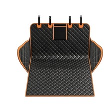 Car Pet Mat with Straps Waterproof Pet Cargo Mat Scratch-Resistant for Travel