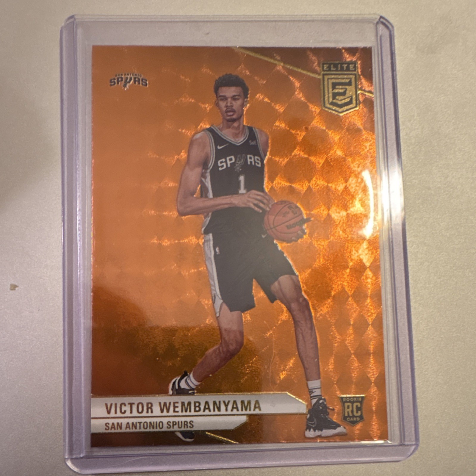 Panini 2023-24 Donruss Elite Victor Wembanyama #231 Orange Rookie