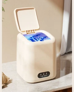 Portatif mini laveuse pour dortoir et maison, lavage et séchage combinés