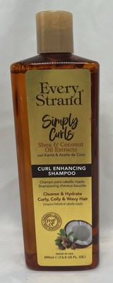 Every Strand Simply Curl- Curling Enhancing Shampoo- Shea & Coconut Oil Extracts