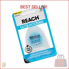 REACH Ultraclean Dental Floss Mint 30 Yards Pack of 3