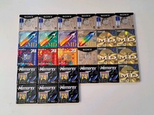 Lot Of 27 Mini Disc MD Blanks - Sony , Maxwell , JVC - Brand New Sealed