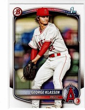 George Klassen Los Angeles Angels 2025 Bowman 1st Bowman ***