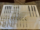 20 pieces Lunt sweetheart rose sterling silver