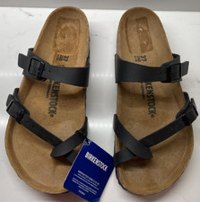 NWOB 112 BIRKENSTOCK Mayari Birko-Flor Sandals Women's Size 37 Medium Width