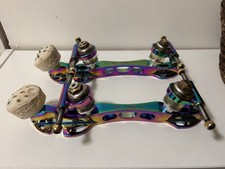 STD Skill Quad Plate Size 17 Used Steel Pivot Pins 170mm wheel base