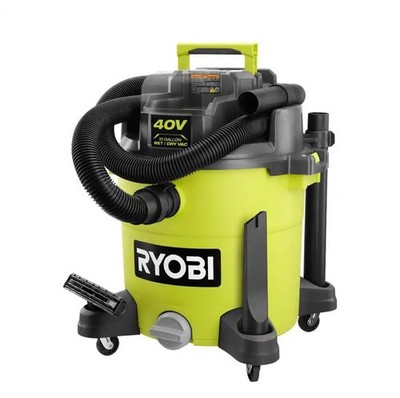 RYOBI 40V 10 Gal. Cordless Wet/Dry Vacuum (Tool Only), Brand New