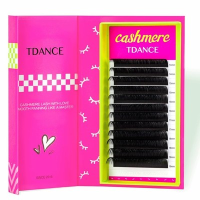 Cashmere Lash Extension Super Matte Black Volume Lash Extension CC D DD B J L...