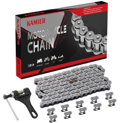KAMIER 428 Drive Chain 116 Links with Chain Breaker Tool for 110cc 125cc TTR1...