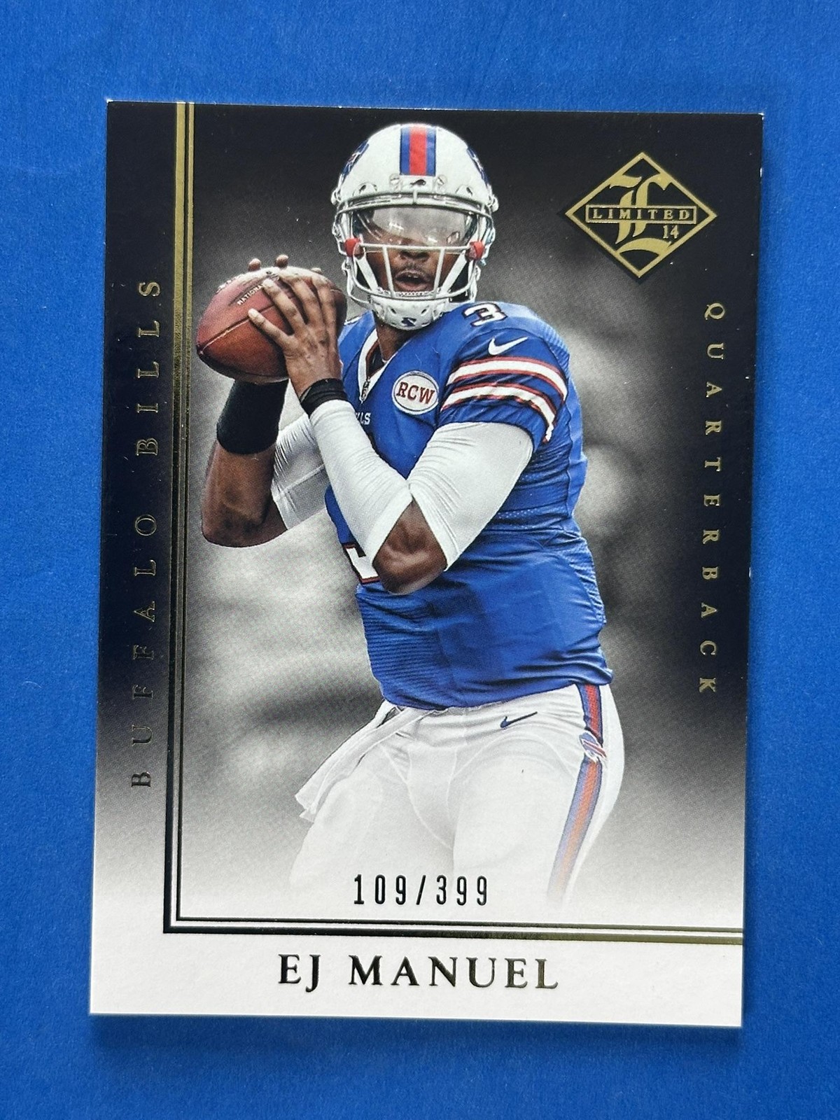 2014 Panini Limited #3 EJ Manuel Buffalo Bills #/399