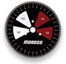 Moroso 62190 Engine Camshaft Degree Wheel 11 In. Black Steel Moroso 62190 Engine Camshaft Degree Wheel 11 In. Black Steel