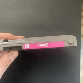 Barbie NES Game Clean Label Loose Tested