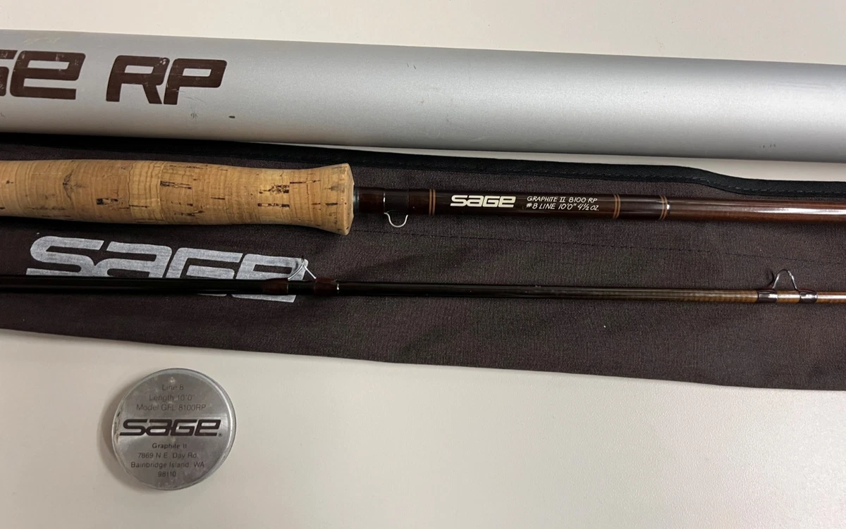 SAGE Graphite 8 wt Line Weight Fly Fishing Rods for sale | eBay