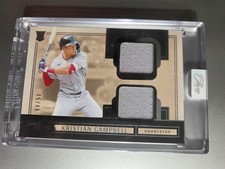 2025 Panini Three and Two Prospect Dual Jerseys #PDJ-KC Kristian Campbell