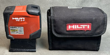 HILTI PM 2-P 2 POINT PLUMB POINT RED LASER SELF LEVEL WORKING