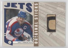 2004 ITG Franchises Canadian Edition Original Sticks Gold /20 Dale Hawerchuk 0c3