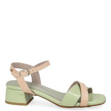 Donna Serena Sandali Donna in Pelle ed Ecopelle - PIBE (Pistacchio/Beige)