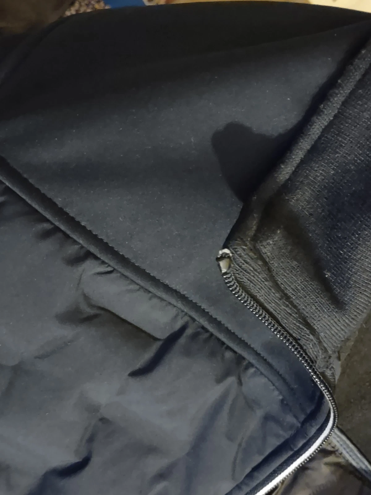 LG NAUTICA Men's Quilted-Puffer 100% Poly Jacket Water/Wind Resist Stretch Zip