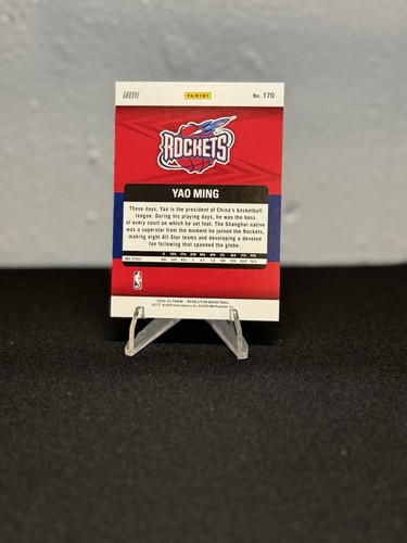 2024-25 Panini Revolution Legends GROOVE #170 Yao Ming Houston Rockets - Foto 2 di 2