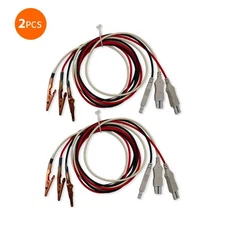 SurgiVet V3110TLS ECG Wires/Cables, 3-Lead (Re-certified, 2pcs)