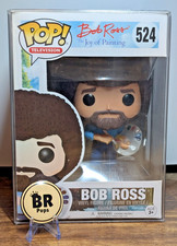 Funko POP! Television Bob Ross the Joy of Painting Bob Ross #524 w/Pop Protector