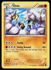 Onix 61/116 Uncommon Plasma Freeze Pokemon LP