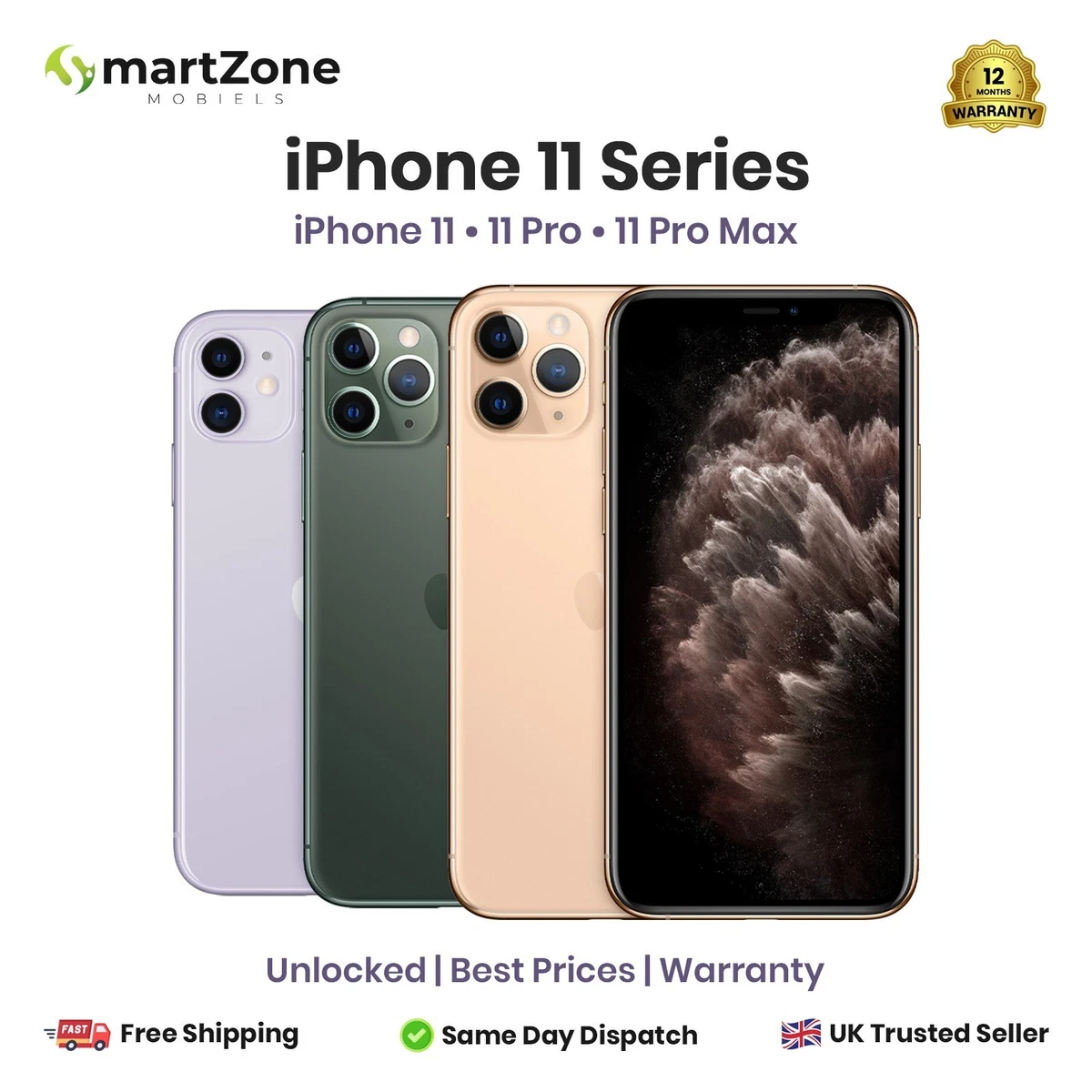 iPhone 11 Pro Max Gold for sale | eBay UK