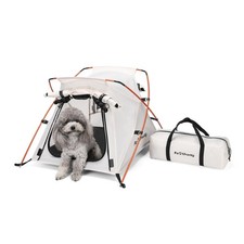Dog Tent Cat Tent with Aluminum Poles and Camping Mat, Outdoor Waterproof Pet...