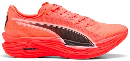 PUMA Deviate Nitro Elite Trail White Glowing Red Pure  display picture 1
