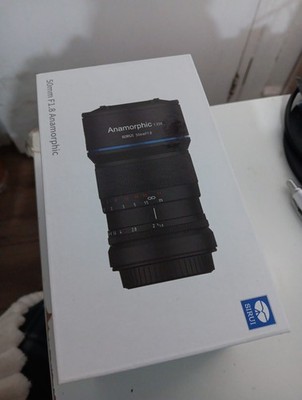 Sirius Anamorphic Lens 1.33 50mm Fuji x Mount with Case Excellent Condition USA