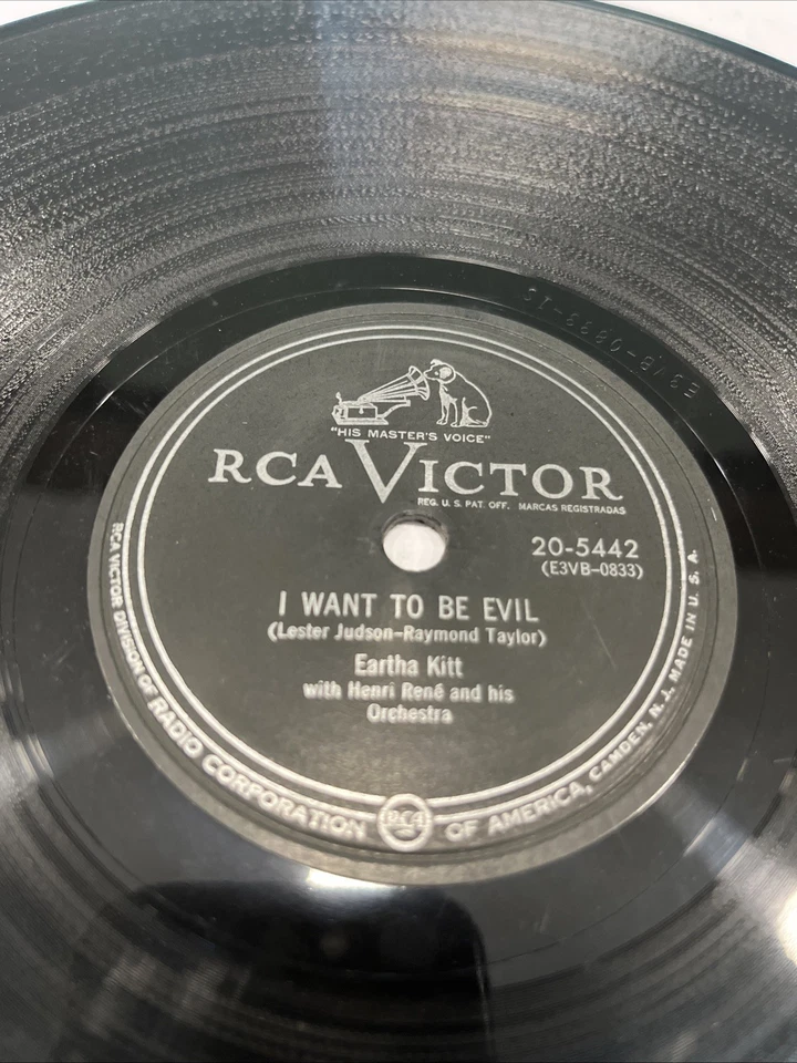 RCA Victor 20-5442, Eartha Kitt-I Want To Be Evil/Annie Doesn’t Live Here Any Mo - Image 2 of 4