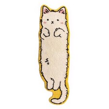 Cute Cat Shape Bath Mat, Cartoon Cat Floor Mat, Ultra Soft Non-Slip Door Ma...