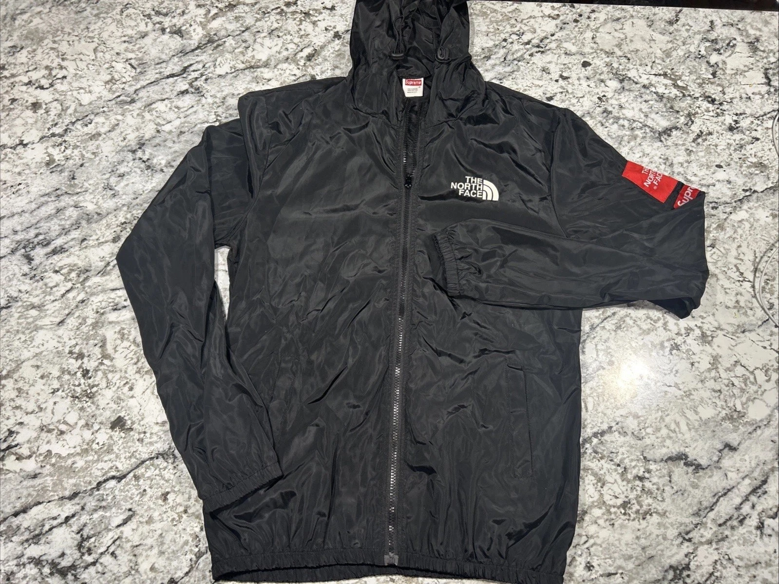 Giacca a vento uomo SUPREME X THE NORTH FACE nera taglia media