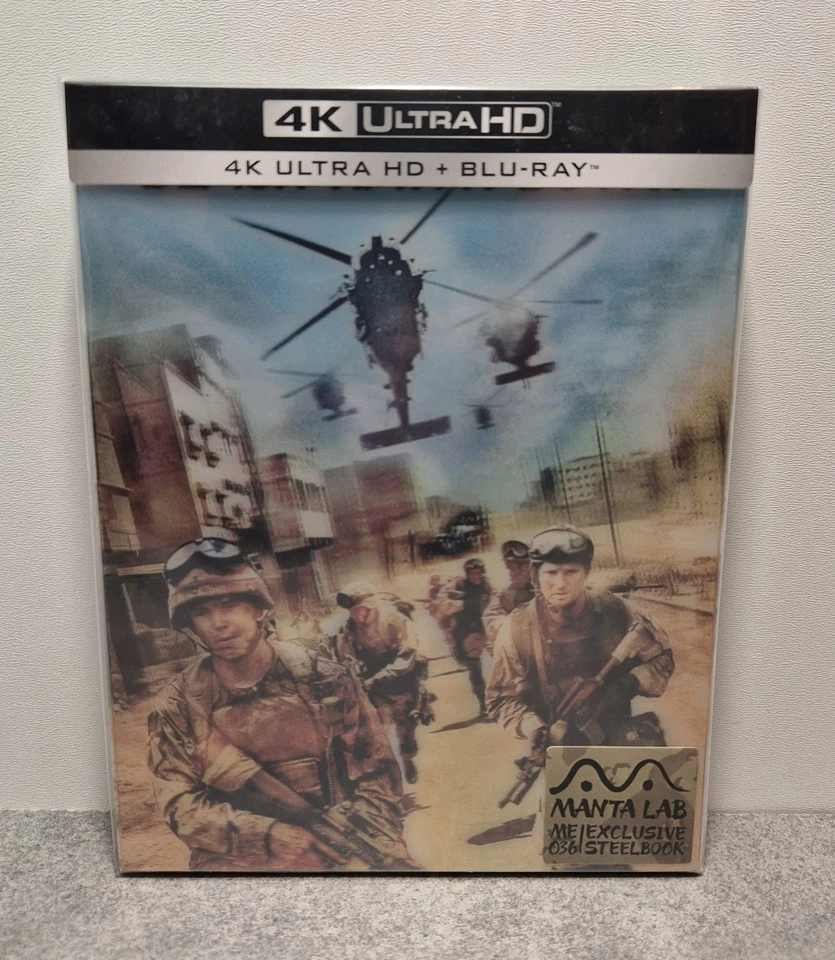 Black Hawk Down 4K - Double Lenticular FullSlip MantaLab - NEU & OVP + Empty FS - Bild 2 von 4