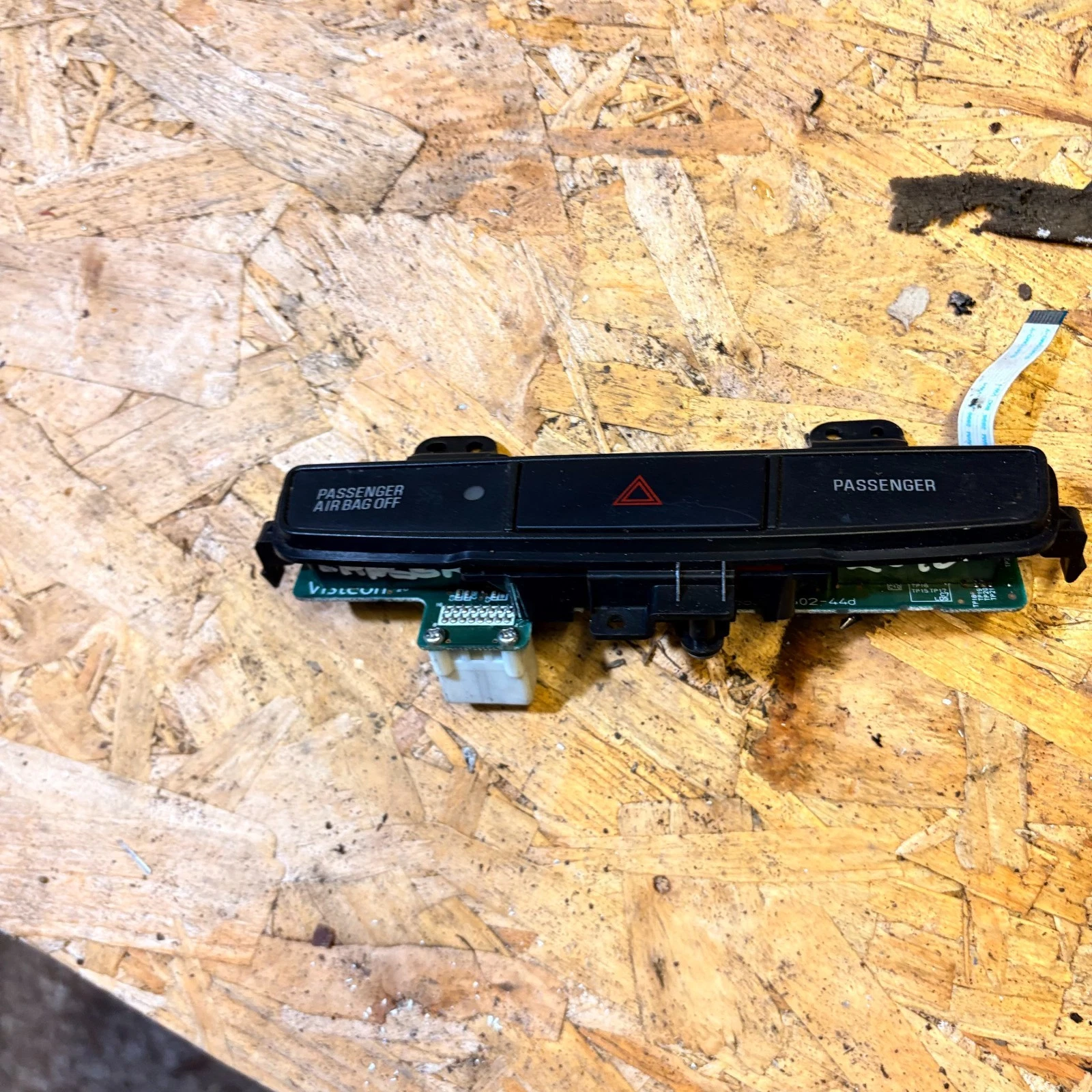 Actual Mitsubishi Lancer GS4 hazard switch panel mounting points