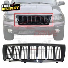 New Front Grille Assembly Black For 2004 Jeep Grand Cherokee 4-door Ch1200301