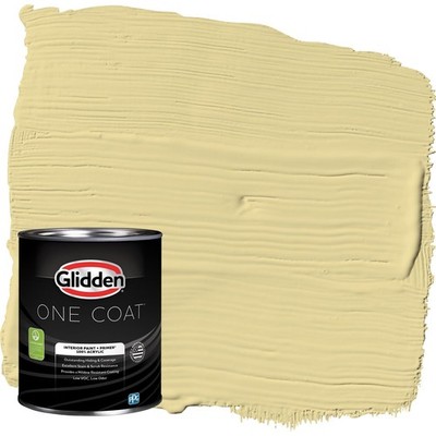 Glidden Interior Paint Premiumr Yellow Interior Paint /Twinkle Toes One Coat
