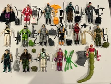 gi joe lot 100% complete vintage figures lot ARAH cobra YOU PICK