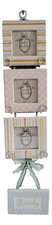 5-Piece Photo Frame Set w/Holder Decorative Ceramic Wall Tabletop Baby Shower