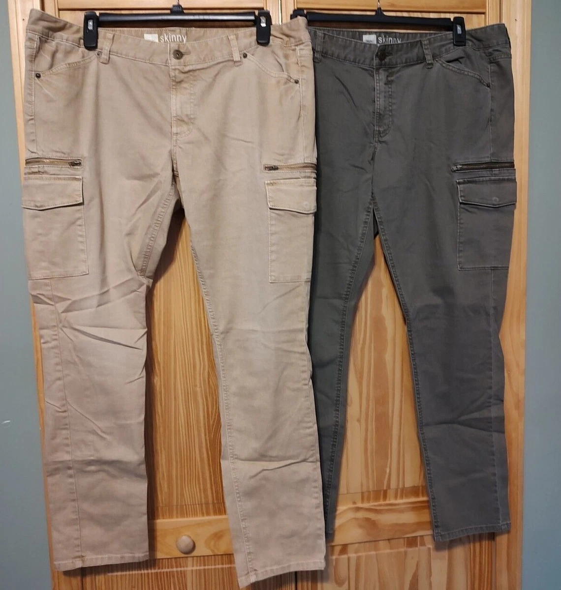 Mossimo Skinny Premium Denim Cargo Pants. Size 18, Fit 3 | eBay