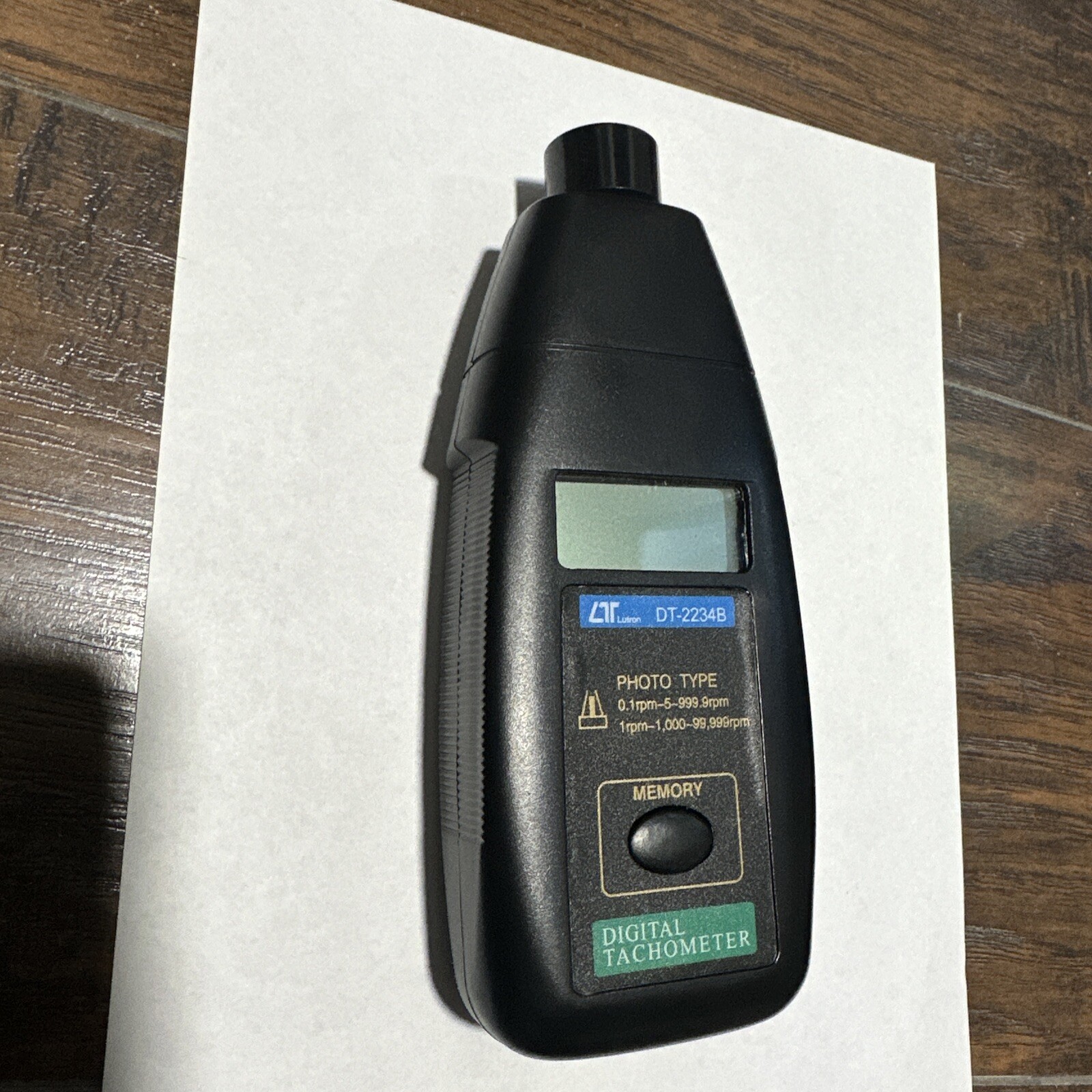 Digital RPM Measure Photo Tachometer DT2234B (NonContact) 99,999 rpm max eBay