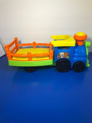 my little zoo train playset