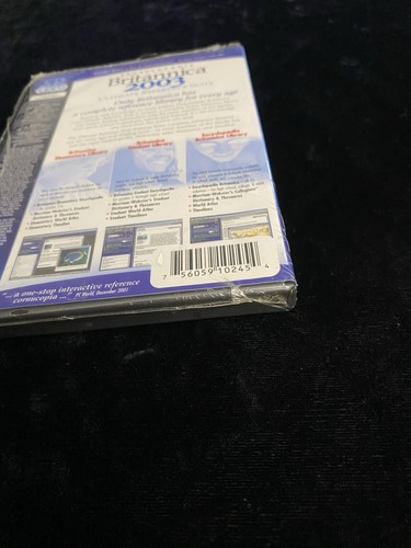 New Sealed Encyclopedia Britannica 2003 Ultimate Reference Suite for Windows/Mac - Picture 4 of 9