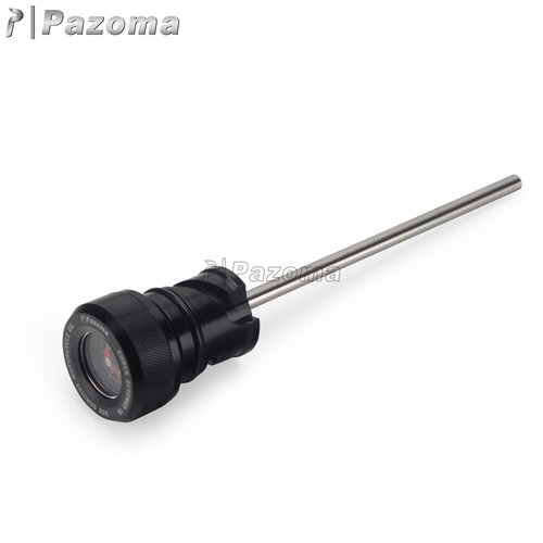 Black Oil Temperature Dipstick For Harley Softail Fat Bob 114 FXFBS 2018-2021 - Picture 7 of 8